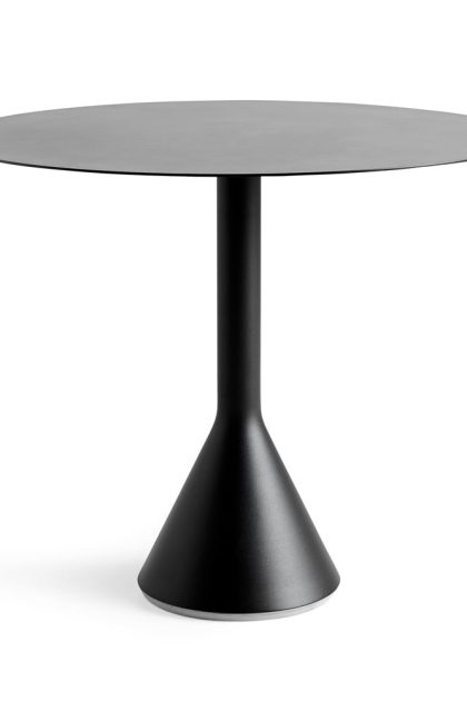 Hay palissade cone runt cafébord anthracite, ø90