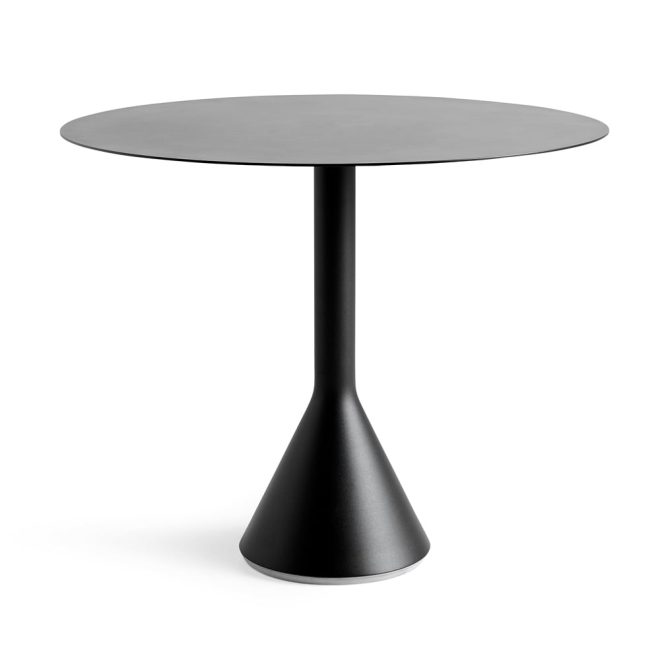 Hay palissade cone runt cafébord anthracite, ø90
