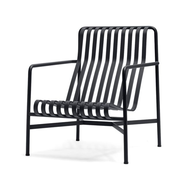 Hay palissade high loungefåtölj anthracite