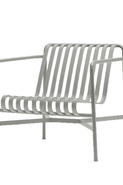 Hay palissade low loungefåtölj sky grey