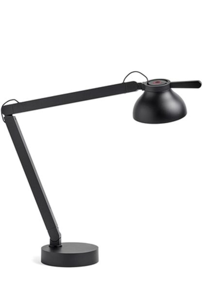 Hay pc skrivbordslampa soft black, med lampfot