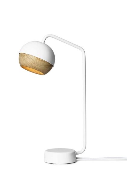 Mater ray bordslampa white, ekdetalj på skärm