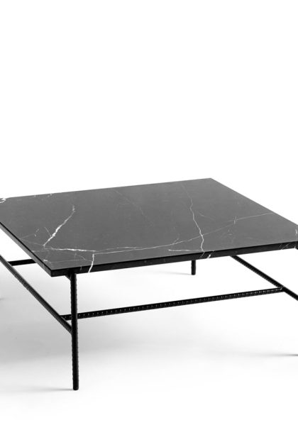 Hay rebar soffbord 80x84x33 cm black marble-black