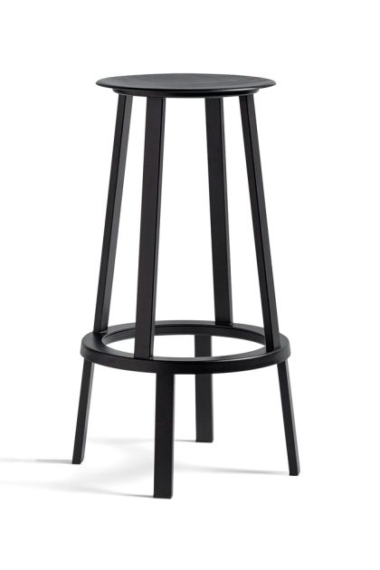 Hay revolver barpall black, high