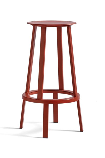 Hay revolver barpall red, high