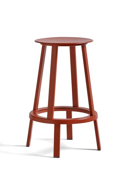 Hay revolver barpall red, low