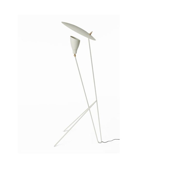 Warm nordic silhouette golvlampa warm white