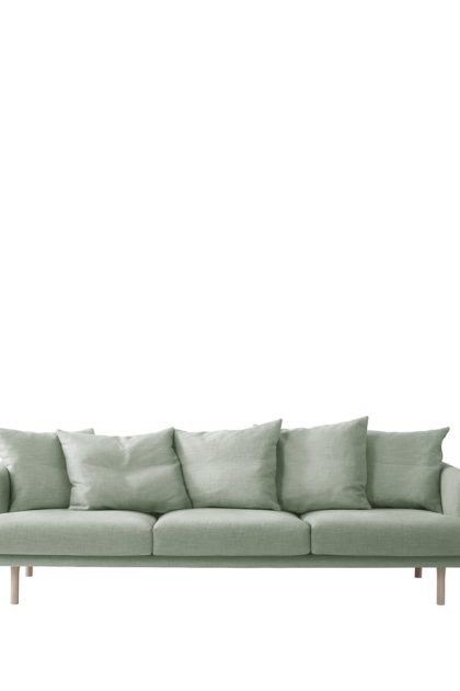 1898 sjövik 3,5-sits soffa bern 0345 green-vitoljad ek