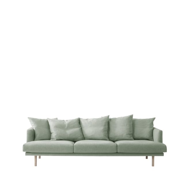 1898 sjövik 3,5-sits soffa bern 0345 green-vitoljad ek