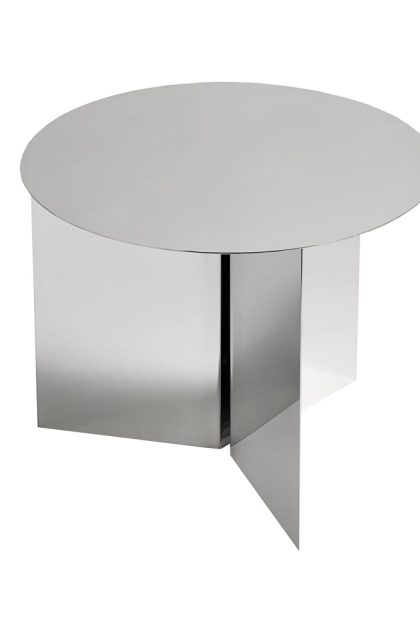 Hay slit soffbord polished stainless steel