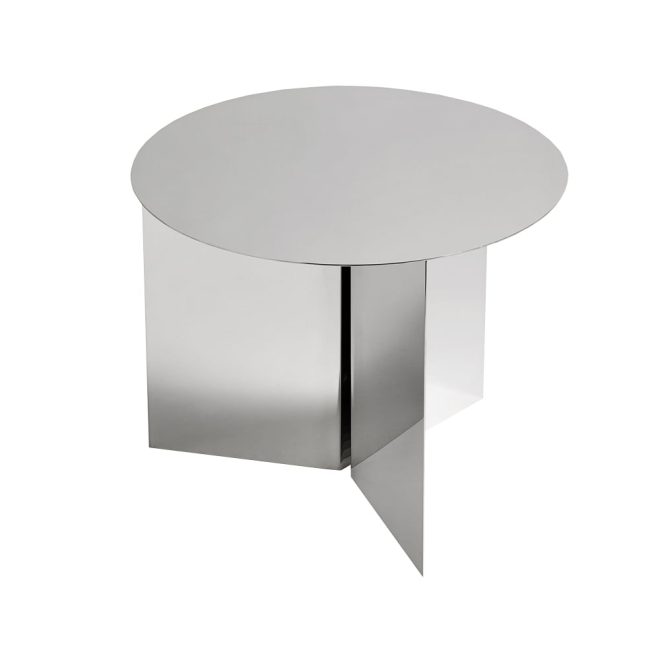 Hay slit soffbord polished stainless steel