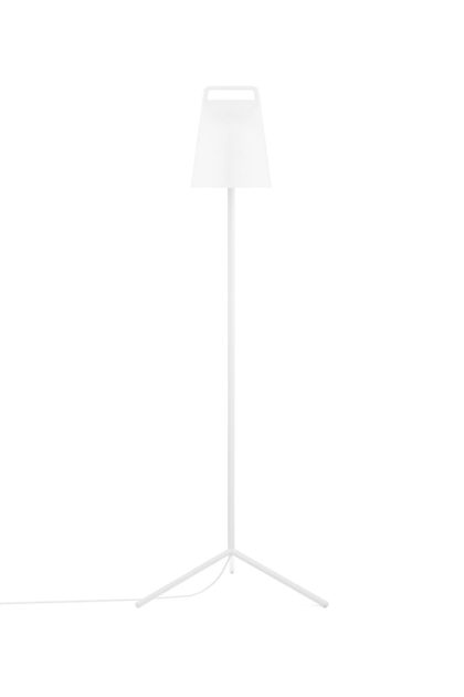 Normann copenhagen stage golvlampa white, pulverlackerat stål