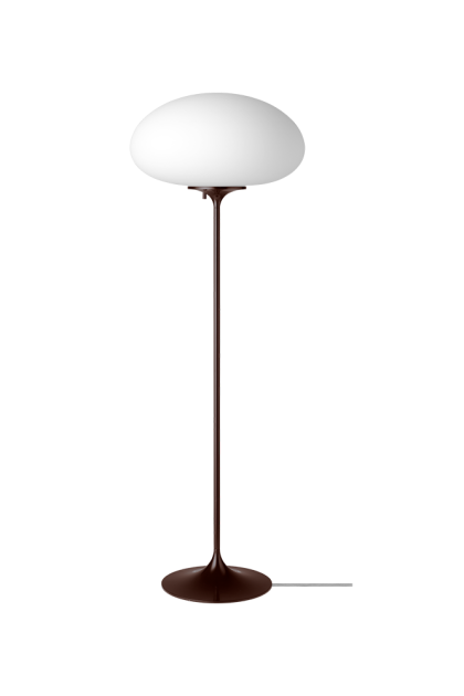 Gubi stemlite golvlampa black red, h.110 cm