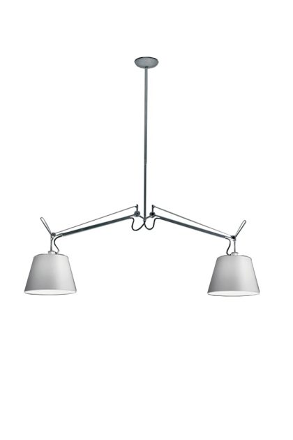 Artemide tolomeo basculante pendel ø24cm silk