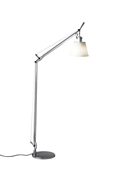 Artemide tolomeo basculante reading golvlampa silk