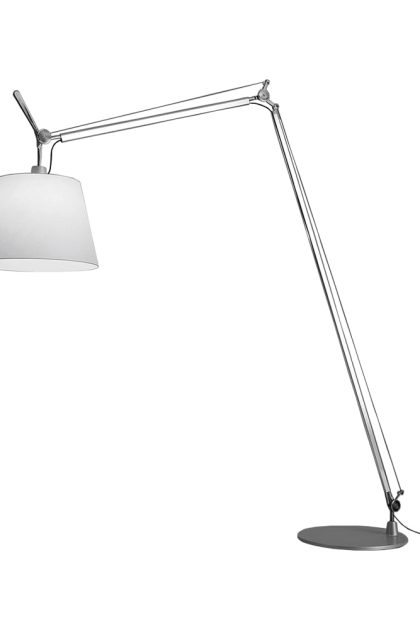 Artemide tolomeo maxi golvlampa aluminium