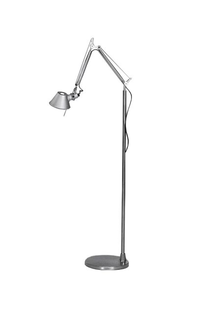 Artemide tolomeo micro golvlampa aluminium led