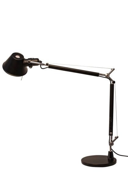 Artemide tolomeo mini bordslampa black
