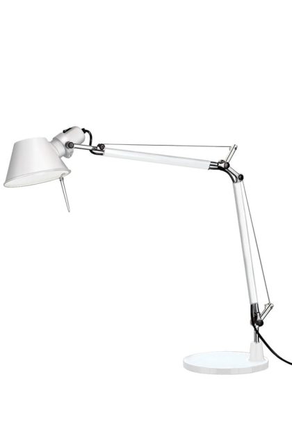Artemide tolomeo mini bordslampa white