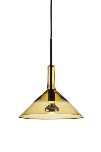 Bsweden tratten pendel guld, led