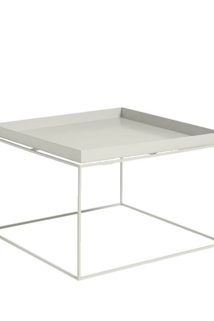 Hay tray table coffee soffbord warm grey