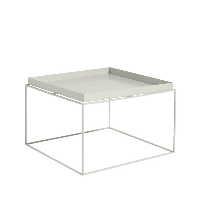 Hay tray table coffee soffbord warm grey