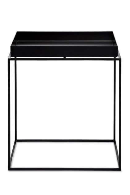Hay tray table soffbord black, medium