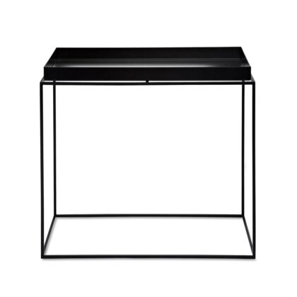 Hay tray table soffbord black, large