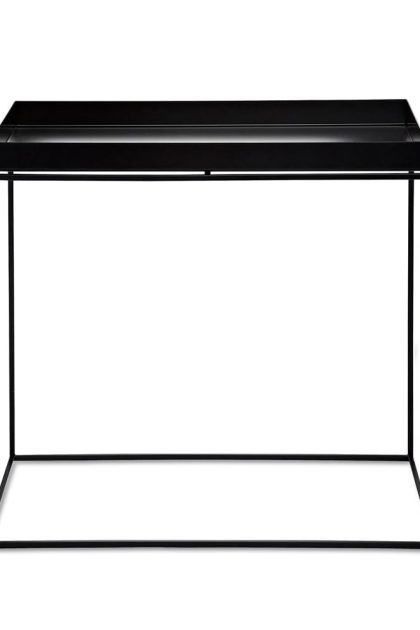 Hay tray table soffbord black, large