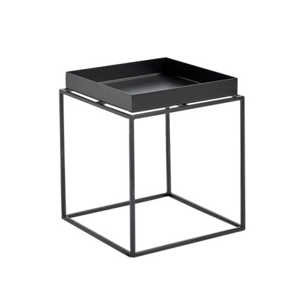 Hay tray table soffbord black, small
