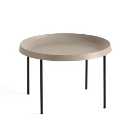 Hay tulou soffbord mocca-black, Ø55 cm