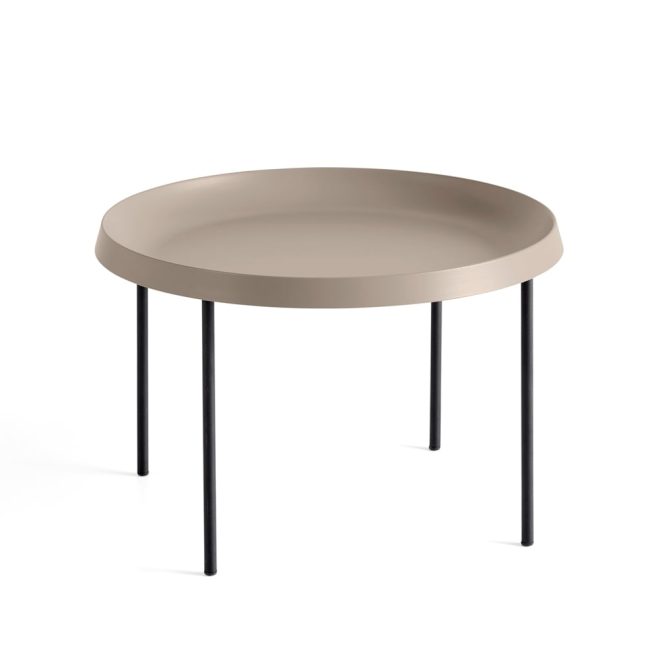 Hay tulou soffbord mocca-black, Ø55 cm