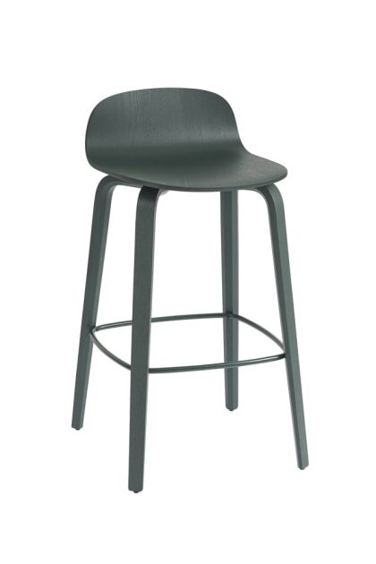 Muuto visu barstol dark green-dark green