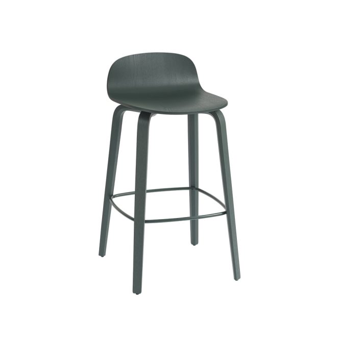 Muuto visu barstol dark green-dark green