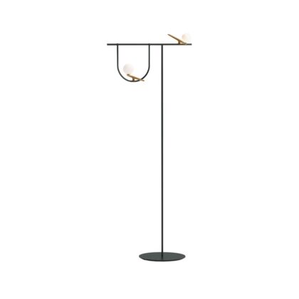 Artemide yanzi f golvlampa black-brass
