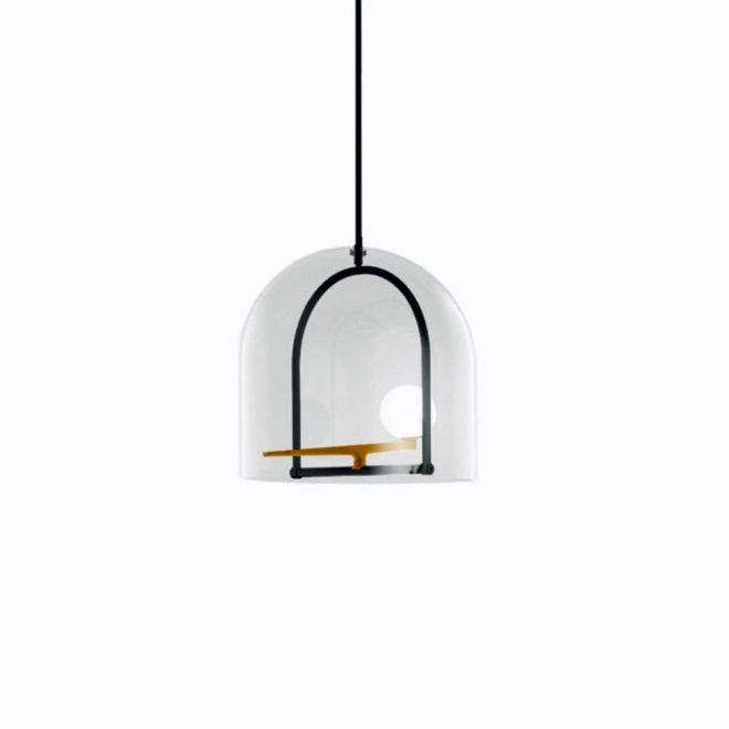 Artemide yanzi s pendel black-brass