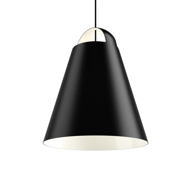 Louis poulsen above pendel black, Ø40cm, led