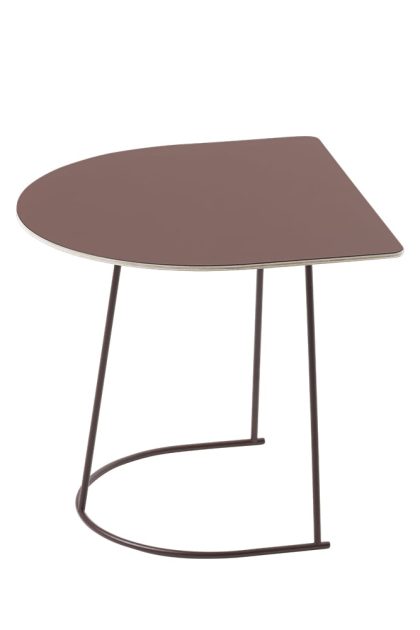 Muuto airy soffbord halvstorlek plum nanolaminate
