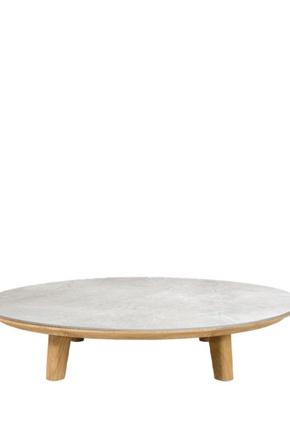Cane-line aspect soffbord fossil grey-teak, cermaic