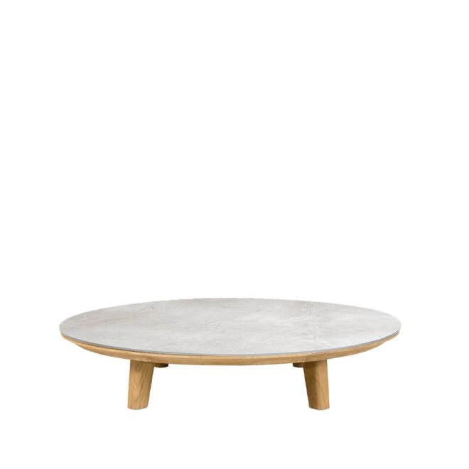 Cane-line aspect soffbord fossil grey-teak, cermaic