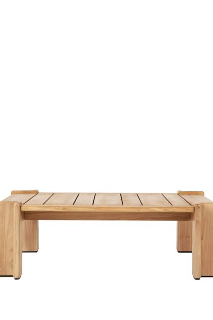 Gubi atmosfera soffbord 113x110 cm teak