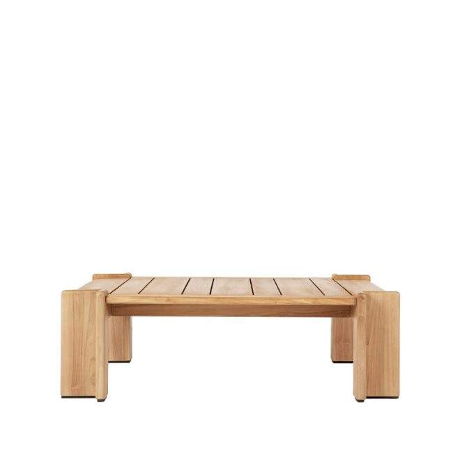 Gubi atmosfera soffbord 113x110 cm teak