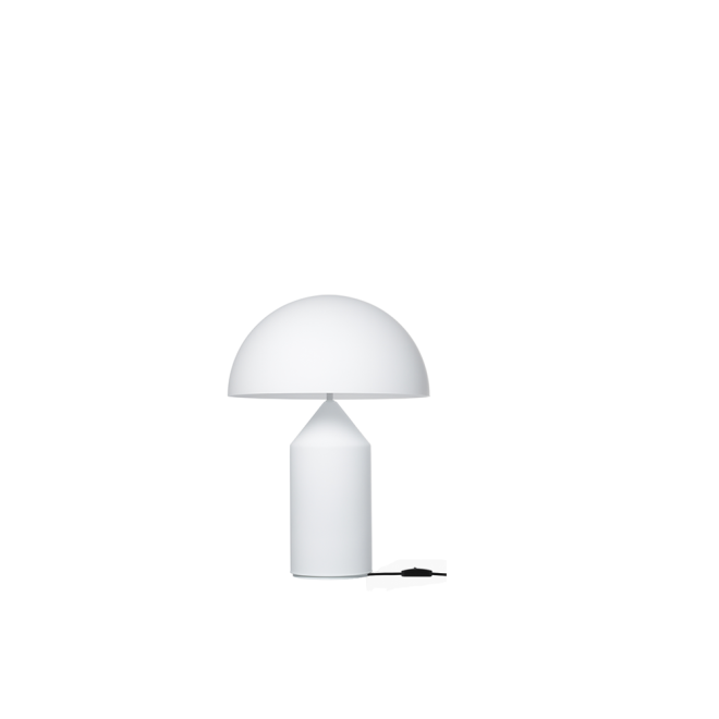 Oluce atollo small 236 bordslampa glas opal