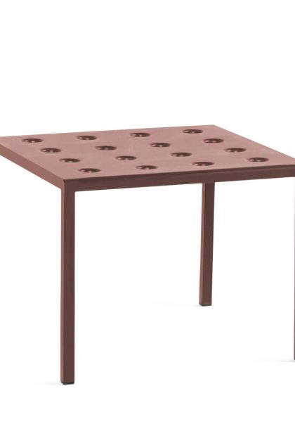 Hay balcony soffbord iron red
