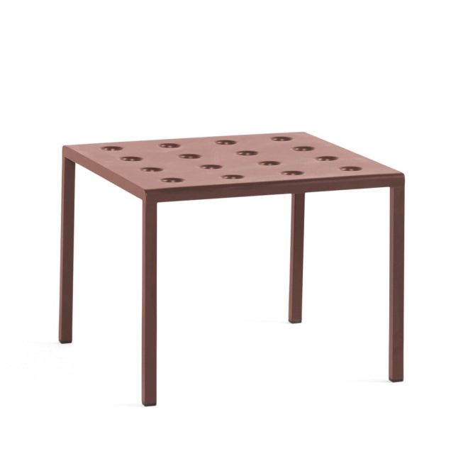 Hay balcony soffbord iron red