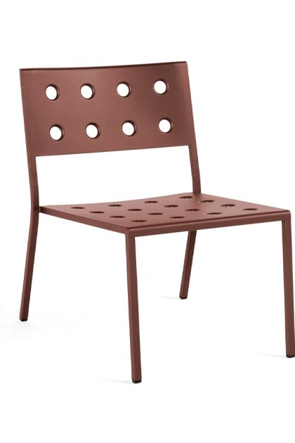Hay balcony loungestol iron red