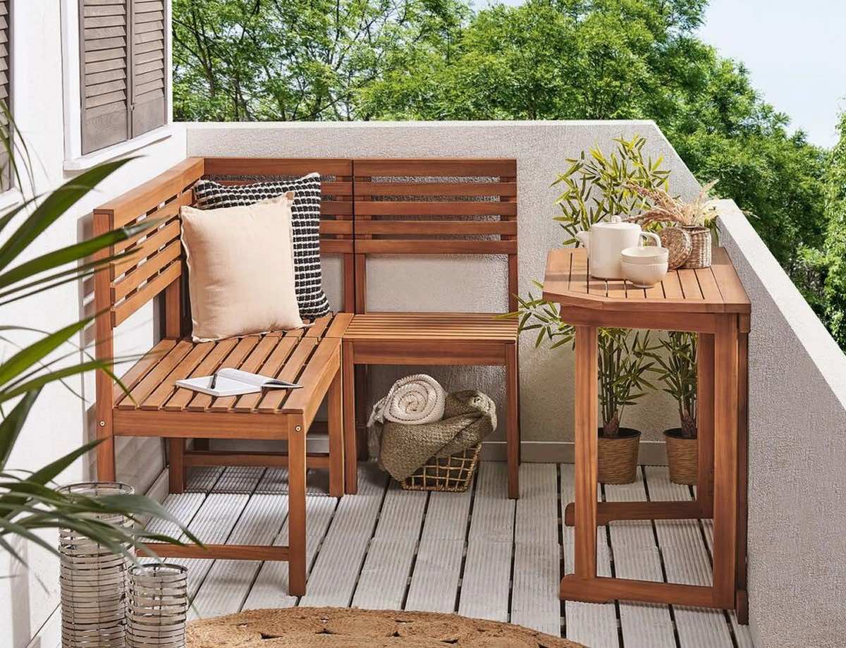 UTEMÖBLER TILL LITEN UTEPLATS