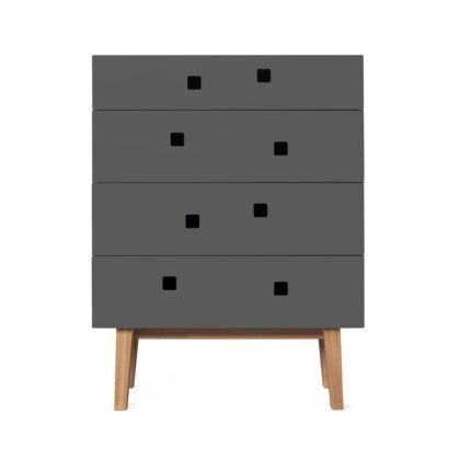 Zweed peep b3 byrå slate grey, retro, ekststiv