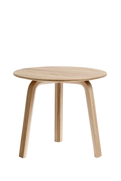 Hay bella soffbord lacquered oak, Ø45x39 cm