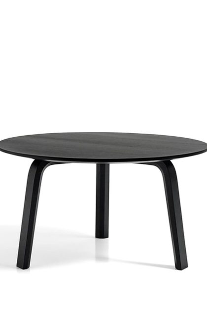Hay bella soffbord black oak, Ø60x32 cm